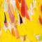 Hello Honey® 7.5" Multicolor Round Blown Glass Table Lamp with Inline Switch
